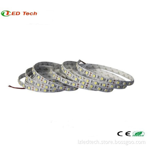 UL CE RoHS certified SMD5050 led flexible strips light 60 led/m DC12V